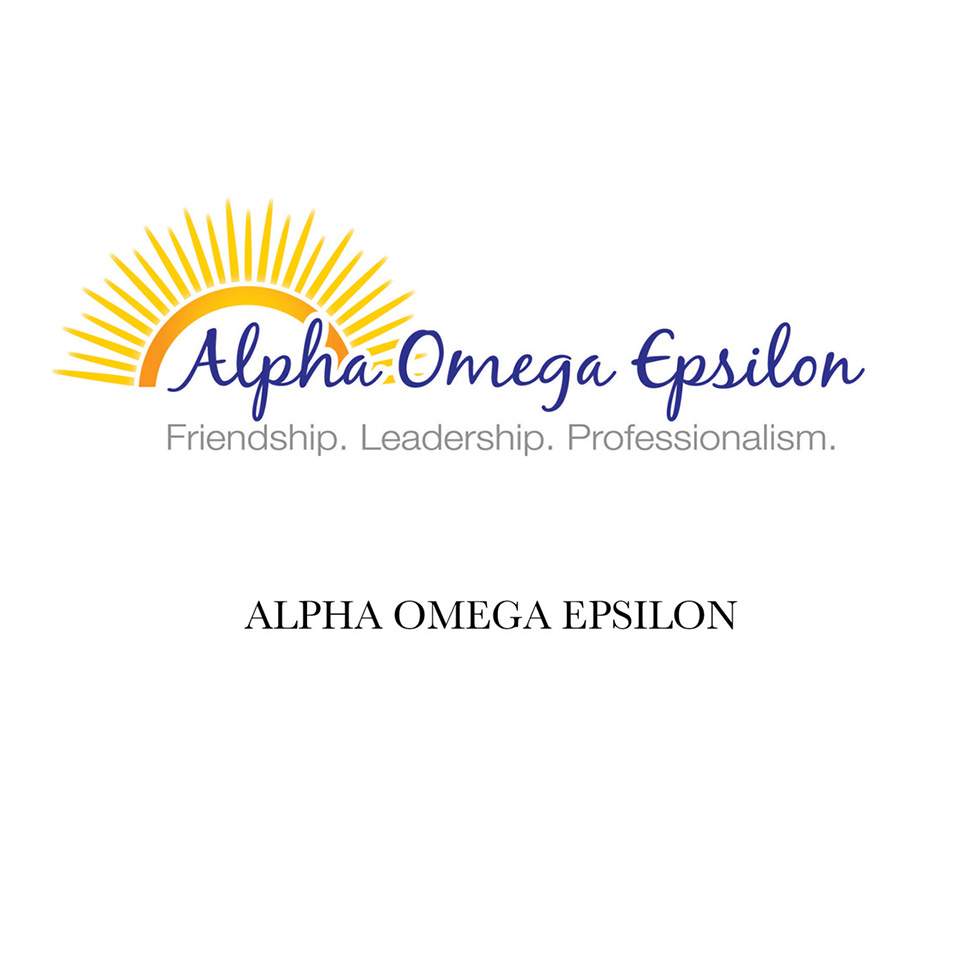 Alpha Omega Epsilon logo