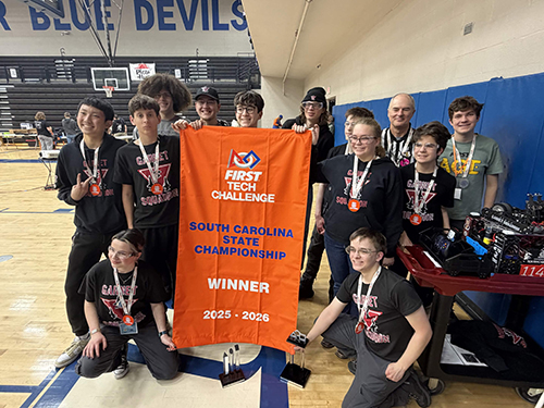 Garnet Squadron robotics team