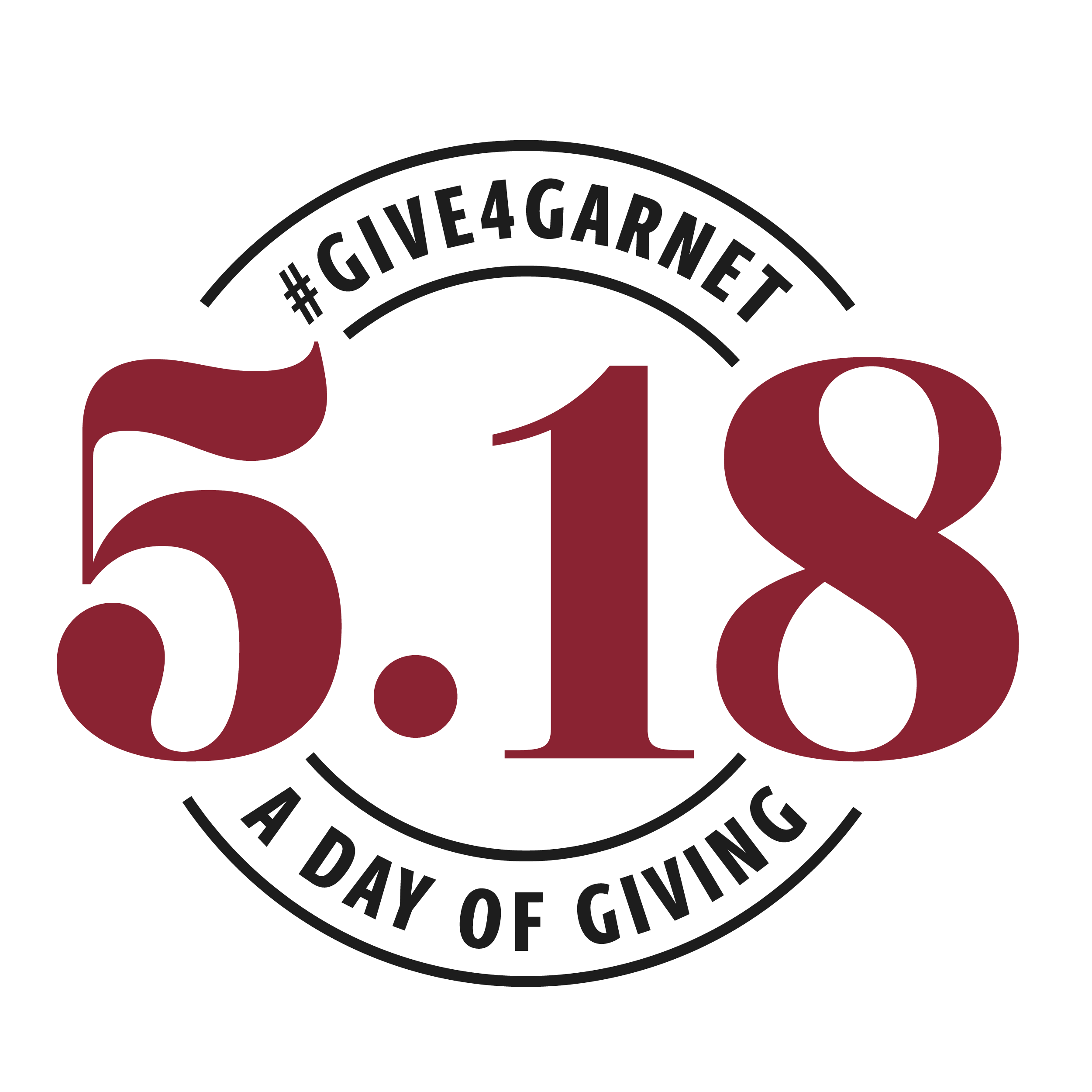 A Day of Giving. May 18, 2022 #Give4Garnet